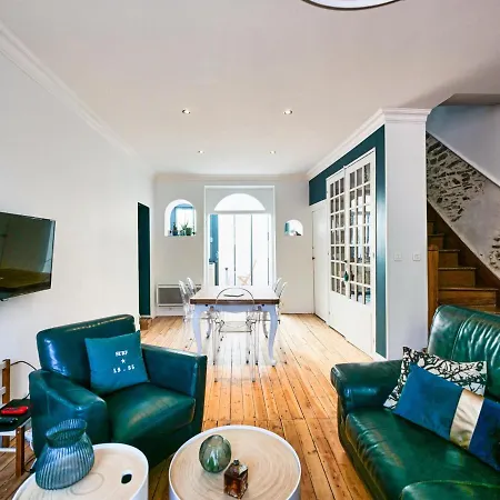Сasa de vacaciones Maison De Charme 4 Chambres, 50m De La Mer, Centre Des Sables D'olonne *