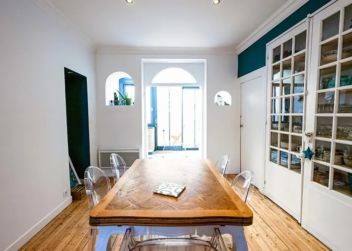 Maison De Charme 4 Chambres, 50m De La Mer, Centre Des Sables D'olonne - Fr-1-197-508 *