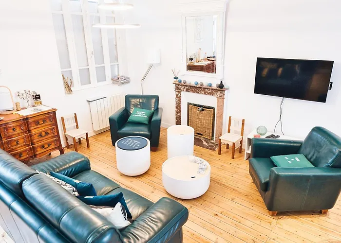 Maison De Charme 4 Chambres, 50m De La Mer, Centre Des Sables D'olonne - Fr-1-197-508 *